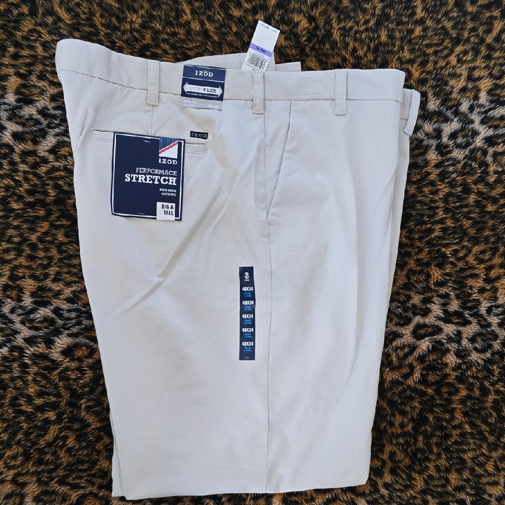 New Izod Men's Warm Pearl Pants